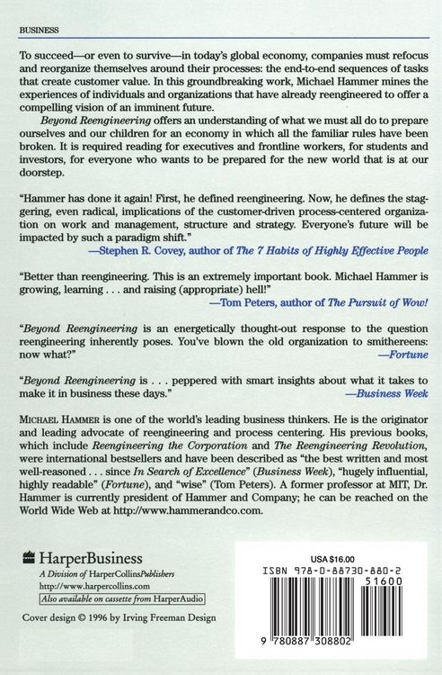 Produktbild: Beyond Reengineering