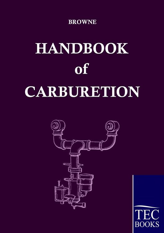 Produktbild: Handbook of Carburetion