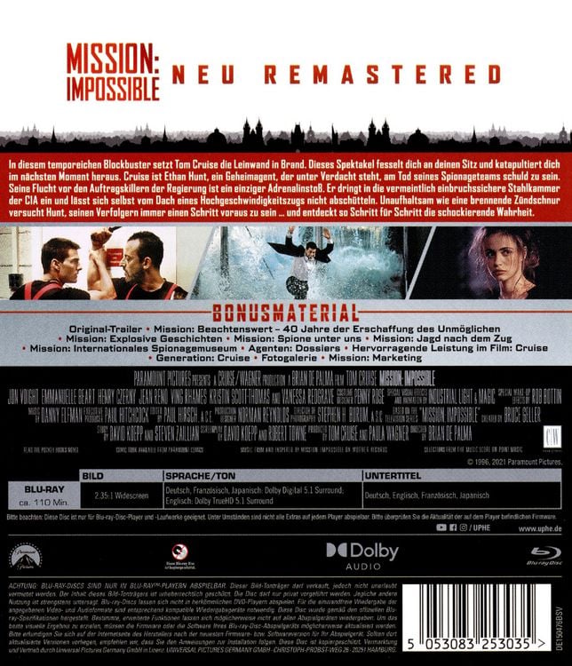 Produktbild: Mission: Impossible - Remastered