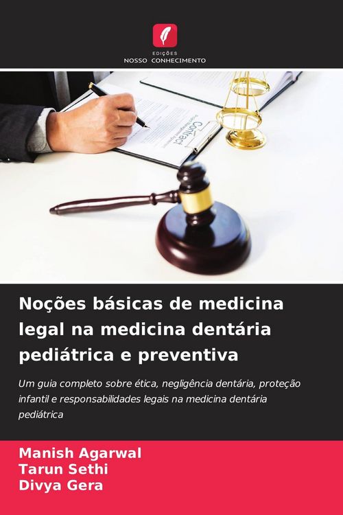 Produktbild: No&ccedil;&otilde;es b&aacute;sicas de medicina legal na medicina dent&aacute;ria pedi&aacute;trica e preventiva