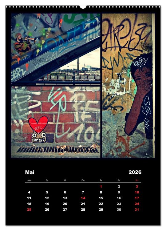 Produktbild: BERLIN / vertikal (Wandkalender 2026 DIN A2 hoch), CALVENDO Monatskalender