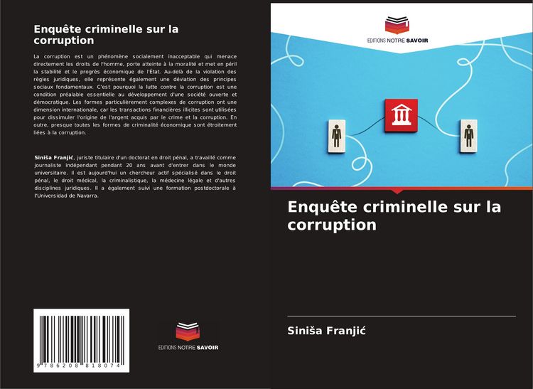 Produktbild: Enqu&ecirc;te criminelle sur la corruption