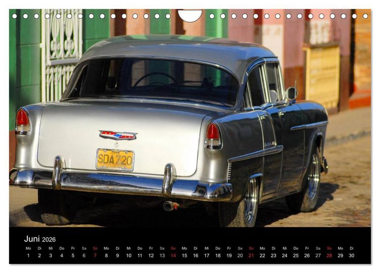 Produktbild: OLDTIMER 2026 (Wandkalender 2026 DIN A4 quer), CALVENDO Monatskalender