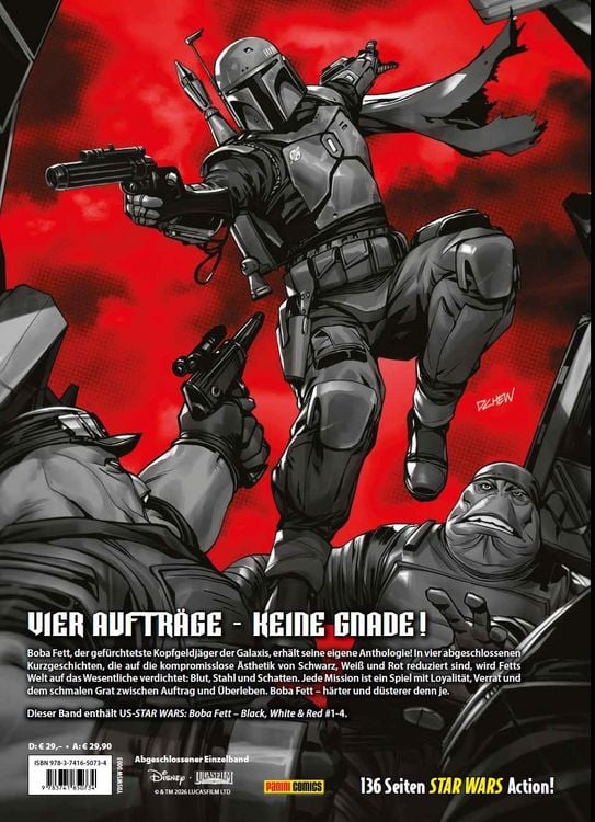 Produktbild: Star Wars Comics: Boba Fett - Schwarz, Weiss & Rot Deluxe