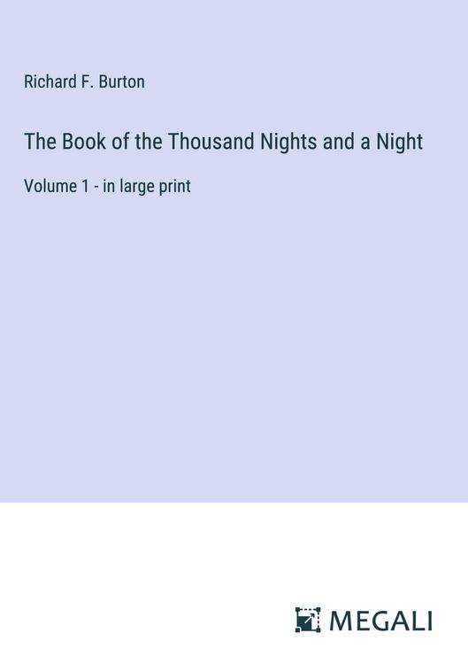 Produktbild: The Book of the Thousand Nights and a Night