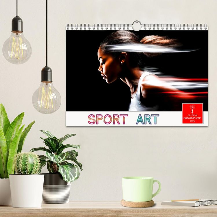 Produktbild: Sport Art (Wandkalender 2026 DIN A4 quer), CALVENDO Monatskalender