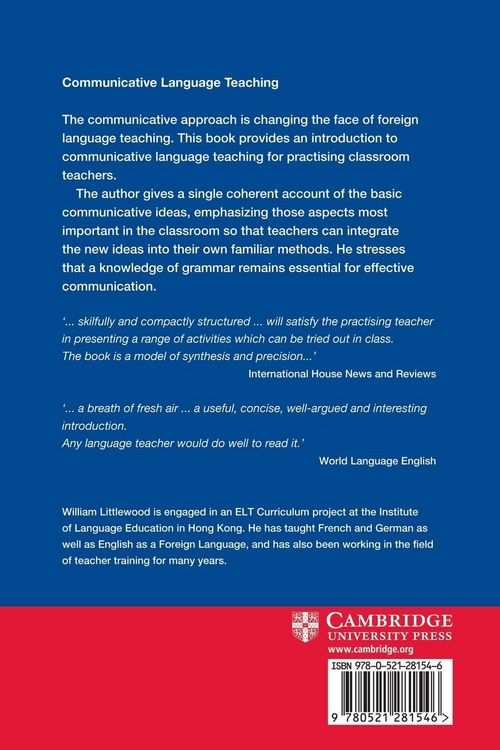 Produktbild: Communicative Language Teaching