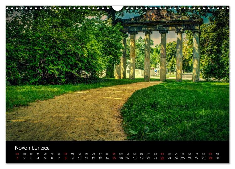 Produktbild: Dessau - Kulturlandschaft (Wandkalender 2026 DIN A3 quer), CALVENDO Monatskalender