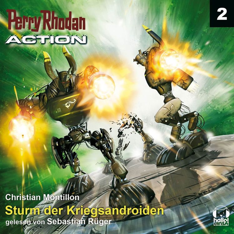 Produktbild: Perry Rhodan Action 02: Sturm der Kriegsandroiden