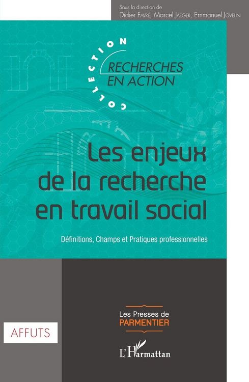 Produktbild: Les enjeux de la recherche en travail social