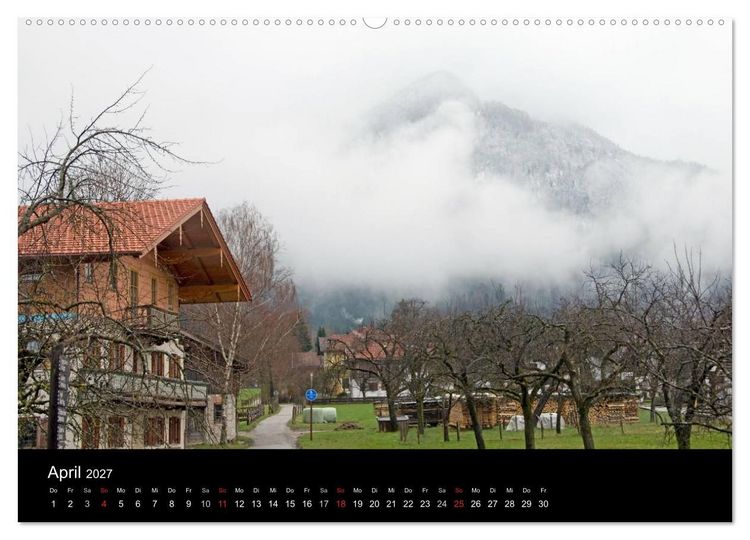 Produktbild: Unterw&ouml;ssen im Chiemgau - Luftkurort und mehr (Wandkalender 2027 DIN A2 quer), CALVENDO Monatskalender