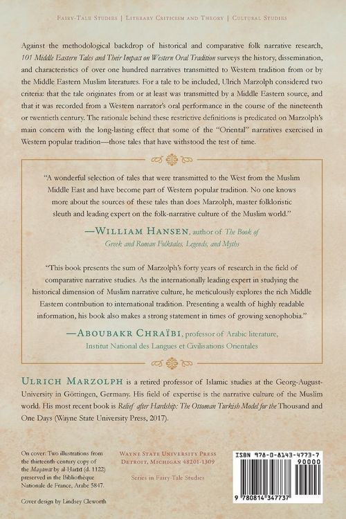 Produktbild: 101 Middle Eastern Tales and Their Impact on Western Oral Tradition