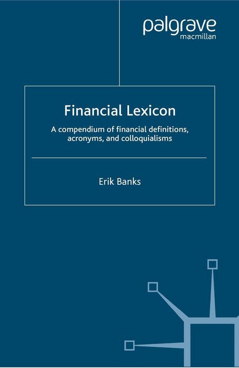 Produktbild: Financial Lexicon
