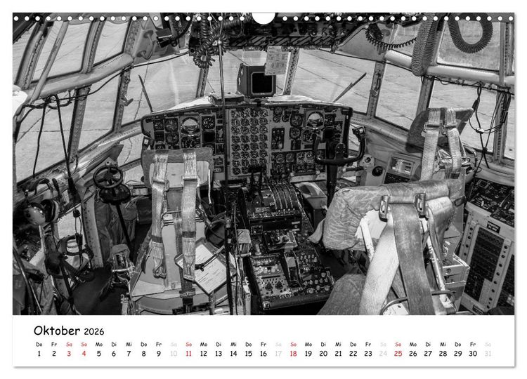 Produktbild: Flight deck - das beste B&uuml;ro (Wandkalender 2026 DIN A3 quer), CALVENDO Monatskalender
