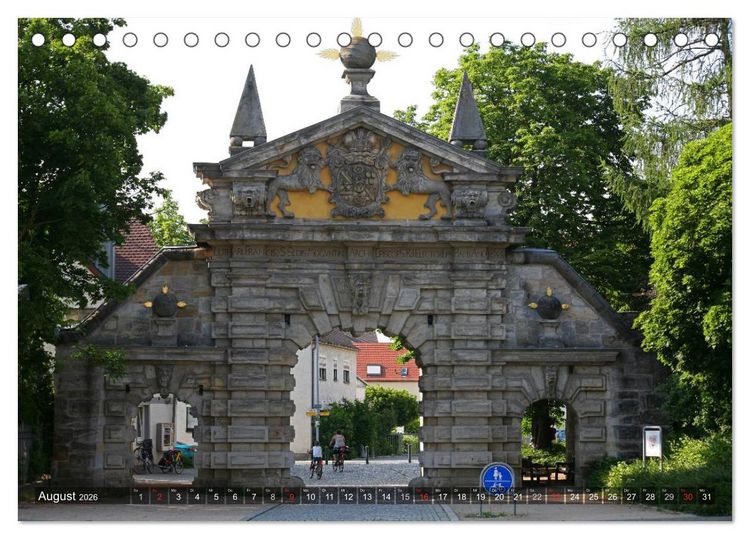 Produktbild: Bummel durch Forchheim (Tischkalender 2026 DIN A5 quer), CALVENDO Monatskalender