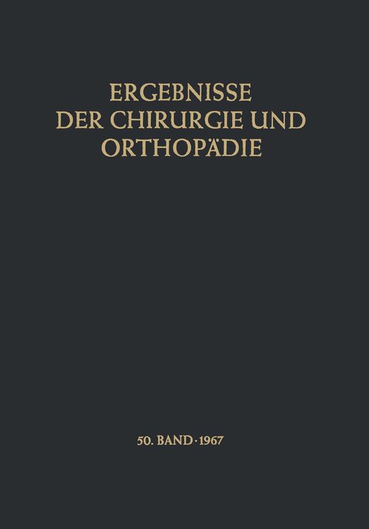 Produktbild: Ergebnisse der Chirurgie und Orthop&auml;die