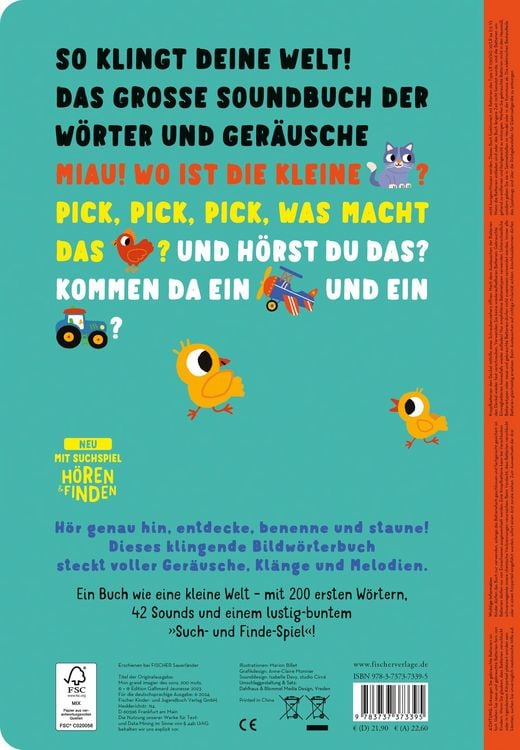 Produktbild: H&ouml;rst du ...? Mein supergro&szlig;es Soundbuch