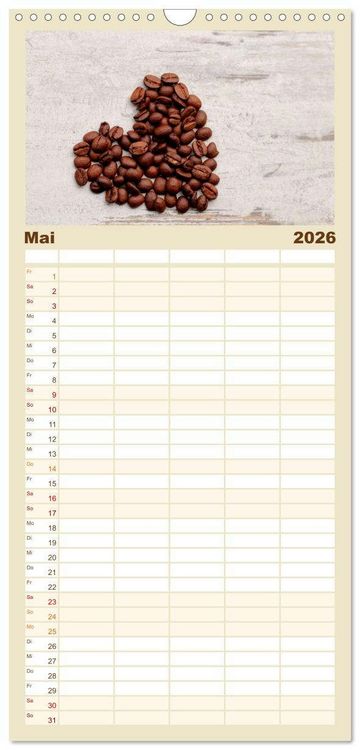 Produktbild: Familienplaner 2026 - Der K&uuml;chenkalender mit 5 Spalten (Wandkalender, 21 x 45 cm) CALVENDO