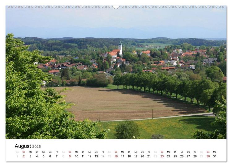 Produktbild: Der Ebersberger Forst und seine Umgebung (hochwertiger Premium Wandkalender 2026 DIN A2 quer), Kunstdruck in Hochglanz