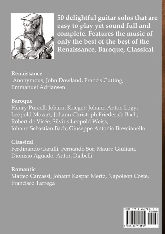 Produktbild: Easy Classical Guitar pieces Book 1