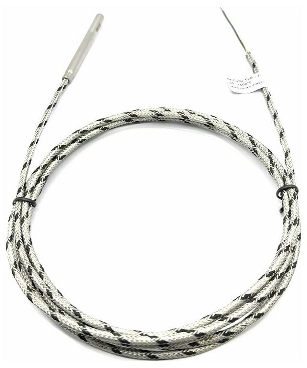 Produktbild: Enda Thermoelement K1-TC-J-6x60-2M-600&deg;C F&uuml;hler-Typ J Messbereich Temperatur-50 bis 600 &deg;C Kabell&auml;nge (Details) 2 m F&uuml;hlerbreite 6 mm