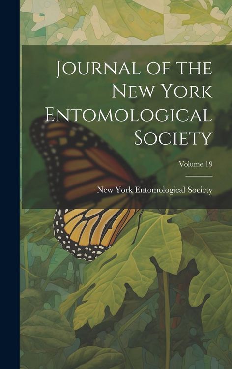 Produktbild: Journal of the New York Entomological Society; Volume 19