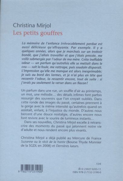 Produktbild: Les petits gouffres: nouvelles