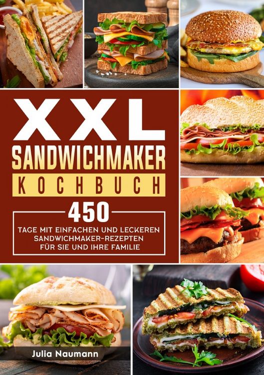 Produktbild: XXL Sandwichmaker Kochbuch