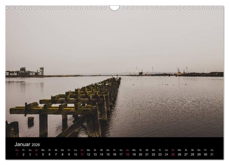 Produktbild: EDINBURGH. Blick. Licht. Wetter. (Wandkalender 2026 DIN A3 quer), CALVENDO Monatskalender