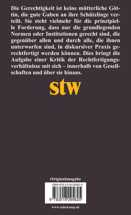 Produktbild: Kritik der Rechtfertigungsverh&auml;ltnisse