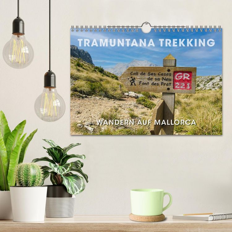 Produktbild: Tramuntana Trekking - Wandern auf Mallorca (Wandkalender 2026 DIN A4 quer), CALVENDO Monatskalender