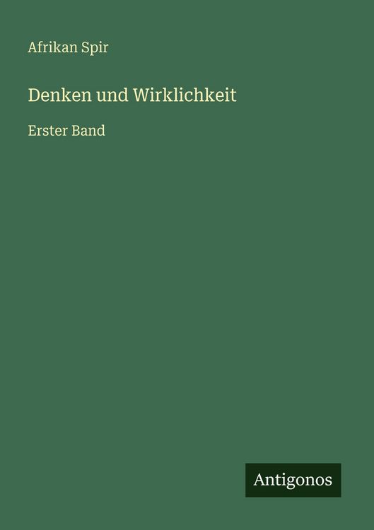 Produktbild: Denken und Wirklichkeit