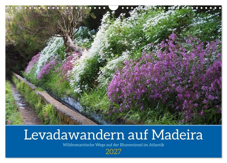 Produktbild: Levadawandern auf Madeira (Wandkalender 2027 DIN A3 quer), CALVENDO Monatskalender