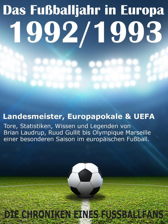 Produktbild: Das Fu&szlig;balljahr in Europa 1992 / 1993