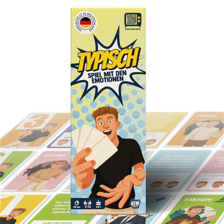 Produktbild: Typisch - Spiel mit den Emotionen