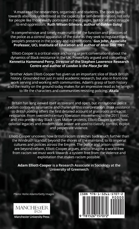 Produktbild: Black resistance to British policing