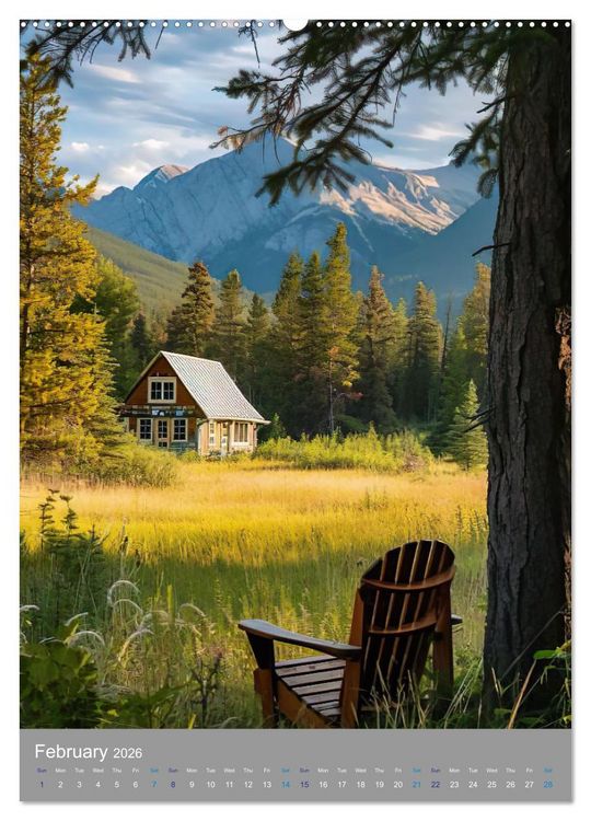 Produktbild: Chairscape (Wall Calendar 2026 DIN A2 portrait), CALVENDO 12 Month Wall Calendar