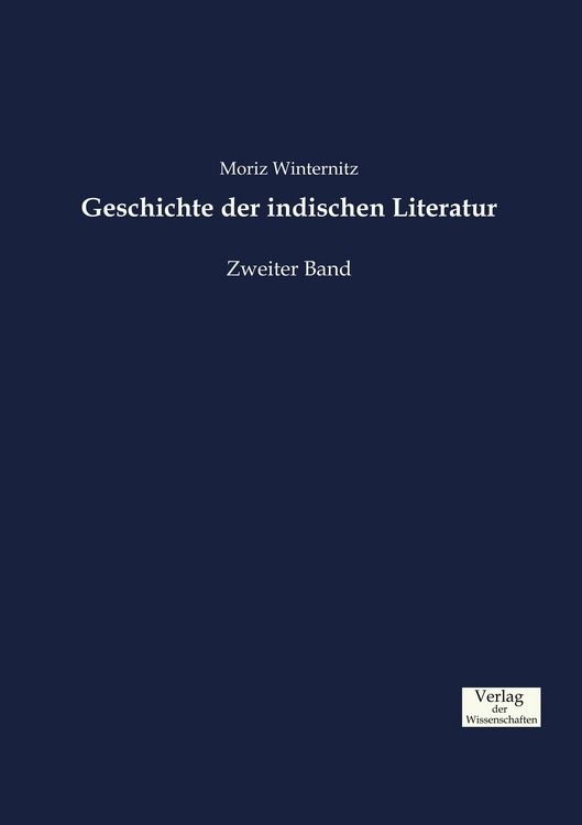 Produktbild: Geschichte der indischen Literatur