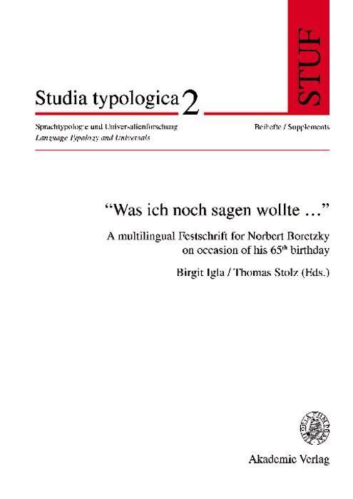 Produktbild: "Was ich noch sagen wollte..."