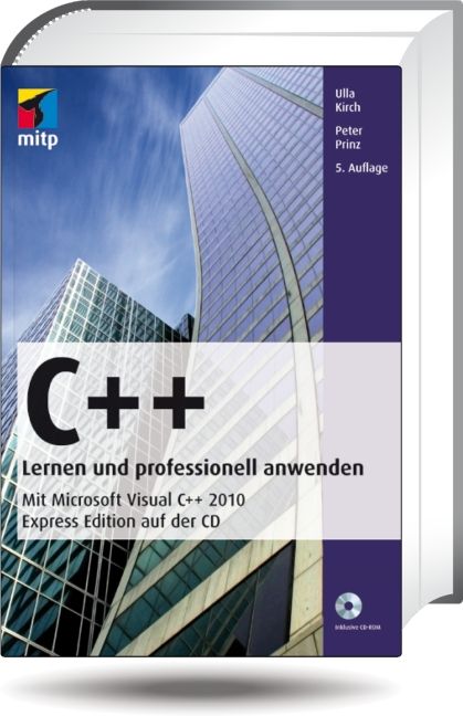 Produktbild: C++ lernen und professionell anwenden, m. CD-ROM