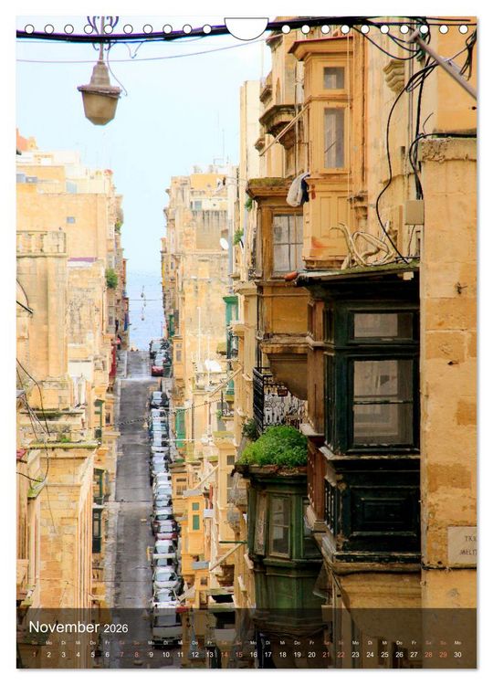 Produktbild: Unterwegs in Malta (Wandkalender 2026 DIN A4 hoch), CALVENDO Monatskalender