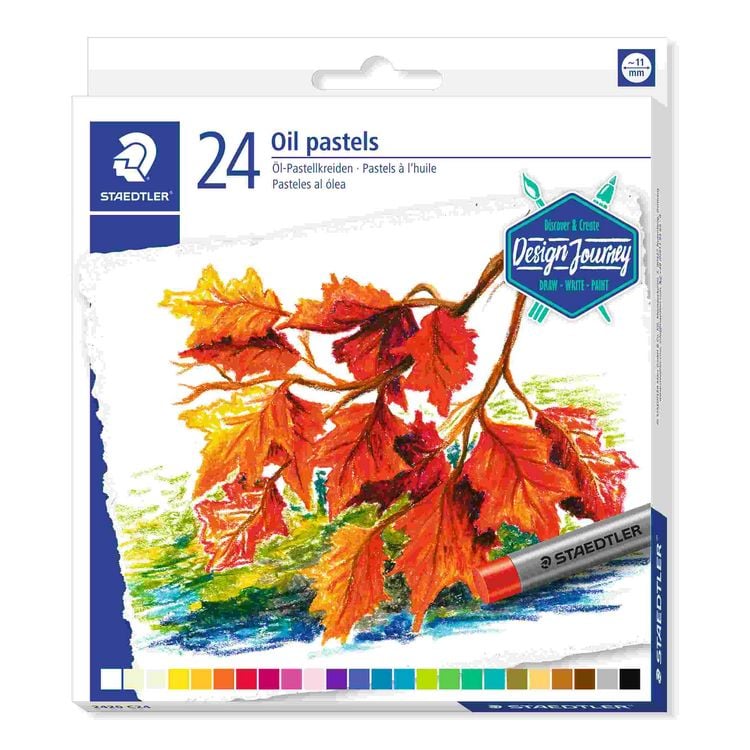 Produktbild: STAEDTLER Schreib- und Zeichbedarf 2420 &Ouml;l-Pastellkreide, 24er Set