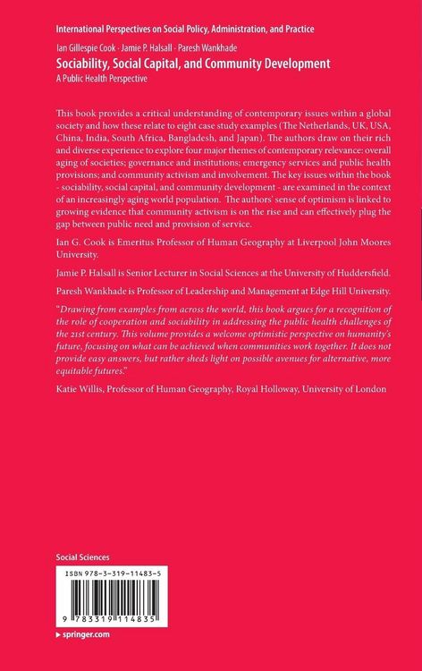Produktbild: Sociability, Social Capital, and Community Development
