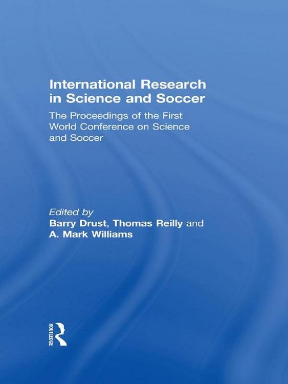 Produktbild: International Research in Science and Soccer