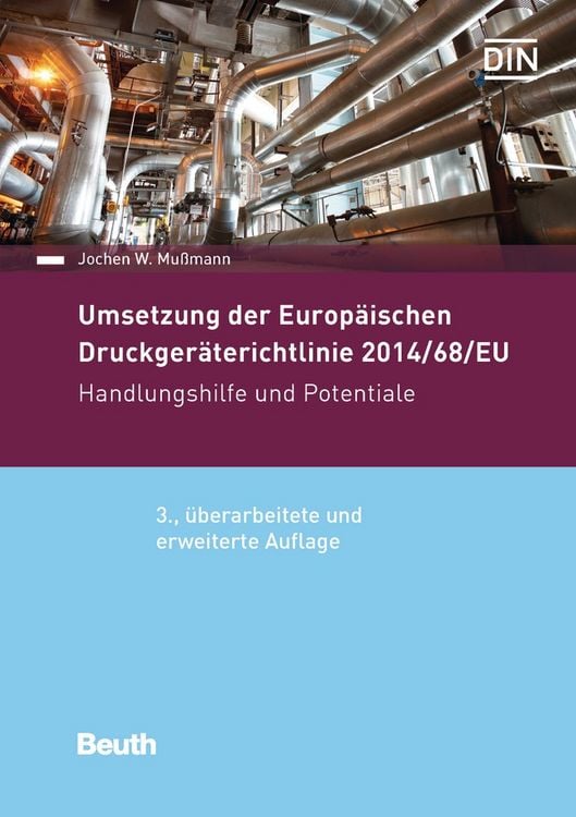 Produktbild: Umsetzung der Druckger&auml;terichtlinie 2014/68/EU