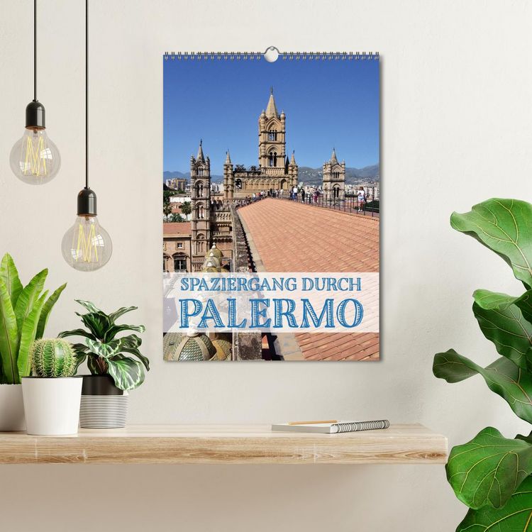 Produktbild: Spaziergang durch Palermo (Wandkalender 2026 DIN A3 hoch), CALVENDO Monatskalender