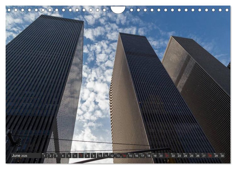 Produktbild: New York City favorites / UK-Version (Wall Calendar 2026 DIN A4 landscape), CALVENDO 12 Month Wall Calendar