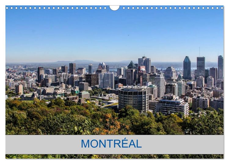 Produktbild: MONTR&Eacute;AL (Calendrier mural 2026 DIN A3 vertical), CALVENDO calendrier mensuel