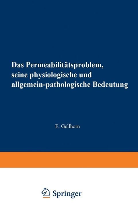 Produktbild: Das Permeabilit&auml;tsproblem