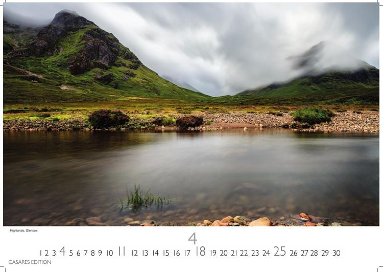 Produktbild: Schottland Kalender 2027 &ndash; Wandkalender | Fotokalender England 24x35cm - Faszinierende Bilder von schottischen Highlands, Lochs, K&uuml;sten und Nationalparks